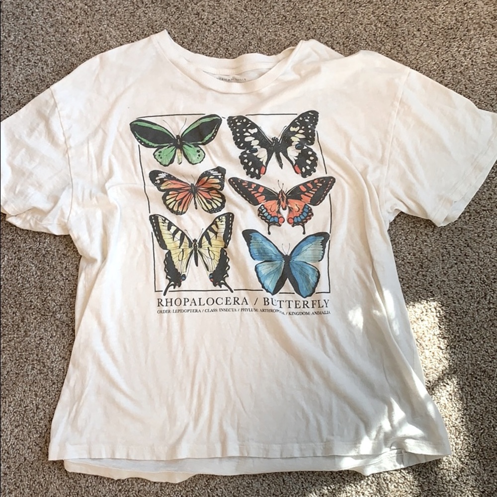 Oversized Butterfly Tee
